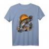 Männer-Geschenk für Angler: Blut-Mond Fliegenfischen T-Shirt – Perfekt für Geburtstag, Weihnachten & Vatertag