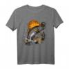 Männer-Geschenk für Angler: Blut-Mond Fliegenfischen T-Shirt – Perfekt für Geburtstag, Weihnachten & Vatertag