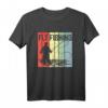 Angel Fliegenfischen Vintage Retro Geschenk T-Shirt – Perfektes Weihnachtsgeschenk für Forellenangler und Angelbegeisterte