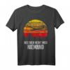 Hier oben nervt mich niemand Segelfliegen T-Shirt – Lustiges Vintage Sunset Design für Piloten, Segelflieger & Luftfahrtfans