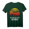 Hier oben nervt mich niemand Segelfliegen T-Shirt – Lustiges Vintage Sunset Design für Piloten, Segelflieger & Luftfahrtfans