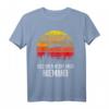 Hier oben nervt mich niemand Segelfliegen T-Shirt – Lustiges Vintage Sunset Design für Piloten, Segelflieger & Luftfahrtfans