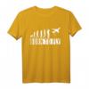 Born To Fly Pilot T-Shirt - Luftfahrt & Flugzeug Design, perfektes Geschenk für Piloten, Flugzeugliebhaber & Luftfahrtfans