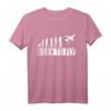 Born To Fly Pilot T-Shirt - Luftfahrt & Flugzeug Design, perfektes Geschenk für Piloten, Flugzeugliebhaber & Luftfahrtfans