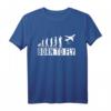 Born To Fly Pilot T-Shirt - Luftfahrt & Flugzeug Design, perfektes Geschenk für Piloten, Flugzeugliebhaber & Luftfahrtfans