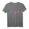 Flugzeug Pilot Alphabet T-Shirt - Buntes Flugzeug für Piloten, Flugschüler & Luftfahrzeugführer, ideales Geschenk für Flugbegeisterte zu Geburtstag, Weihnachten oder als Fan-Shirt