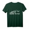 Fliegen Evolution - Flugzeug Geschichte Pilot Flieger T-Shirt für Kinder, Flugzeugfans und Piloten als Geschenk zu Weihnachten oder Geburtstag