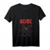 AC/DC Flieg an der Wand T-Shirt mit V-Ausschnitt - Offizielles Rockband-Merchandise für Fans