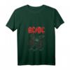 AC/DC Flieg an der Wand T-Shirt mit V-Ausschnitt - Offizielles Rockband-Merchandise für Fans