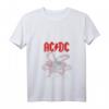 AC/DC Flieg an der Wand T-Shirt mit V-Ausschnitt - Offizielles Rockband-Merchandise für Fans