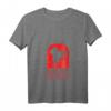 Damen Krampus Christmas Believe in Him Occult Scary Folklore T-Shirt mit V-Ausschnitt – Perfektes Geschenk für Halloween & Weihnachten