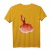 HapKoala Tänzerin T-Shirt mit spanischer Folklore, Musik & Kastagnetten – Perfektes Souvenir aus Barcelona & Geschenk für Kultur- und Tanzliebhaber