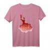 HapKoala Tänzerin T-Shirt mit spanischer Folklore, Musik & Kastagnetten – Perfektes Souvenir aus Barcelona & Geschenk für Kultur- und Tanzliebhaber
