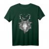 Hand Drawn Shaman T-Shirt – Forest Fairy mit Mythologie, Hexe & Spirituellen Motiven – Boho Gothic Fantasy Design