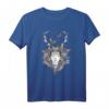 Hand Drawn Shaman T-Shirt – Forest Fairy mit Mythologie, Hexe & Spirituellen Motiven – Boho Gothic Fantasy Design