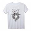 Hand Drawn Shaman T-Shirt – Forest Fairy mit Mythologie, Hexe & Spirituellen Motiven – Boho Gothic Fantasy Design
