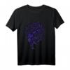 KOKOPELLI Folklore Mandala Galaxy Langarmshirt - Spirituelles Indianer-Symbol, perfektes Geschenk für Musiker, Folklore- und Mandala-Fans
