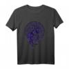 KOKOPELLI Folklore Mandala Galaxy Langarmshirt - Spirituelles Indianer-Symbol, perfektes Geschenk für Musiker, Folklore- und Mandala-Fans