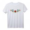 Ungarische Volkskunst Vektor Design aus Kalocsa - Buntes Traditions T-Shirt, Perfekt als Geschenk für Ungarn-Fans
