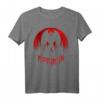 Mothman T-Shirt für Kryptozoologie-Fans - Mythologisches Design mit leuchtenden Augen, ideales Geschenk für Männer, Frauen und Kinder