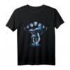 Mushroom Mystical Mycology Shrooms Moon Phases Cottagecore T-Shirt – Perfekt für Pilzliebhaber, Mykologen & Naturfreunde