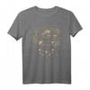 Boho Pilze & Cottagecore T-Shirt - Minimalistisches Goblincore & Esoterik Design für Natur- und Pilzliebhaber