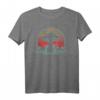 Pilzjäger Retro 80er Jahre Stil T-Shirt – Buntes Vintage-Design für Mycology Liebhaber, Natur- und Pilzfans, perfektes Geschenk zum Geburtstag, Weihnachten, Mutter- und Vatertag