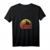 Damen Thüringer Wald Wandern T-Shirt mit Herzfrequenz – Geschenk für Wanderer, Förster & Naturliebhaber im Vintage Look