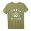 Ich Kam Sah Und Sägte Holzfäller & Forstwirt Geschenk T-Shirt – Lustiges Wald- und Holzliebhaber Outfit für Naturfreunde