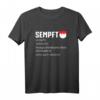 Sempft Fränkisches Wort T-Shirt - Oberfranken & Unterfranken Design, Perfekt für Franken-Liebhaber und Heimatbewusste
