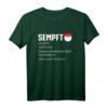 Sempft Fränkisches Wort T-Shirt - Oberfranken & Unterfranken Design, Perfekt für Franken-Liebhaber und Heimatbewusste