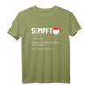 Sempft Fränkisches Wort T-Shirt - Oberfranken & Unterfranken Design, Perfekt für Franken-Liebhaber und Heimatbewusste