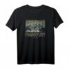 40Geburtstag Souvenir T-Shirt mit Frankfurt Skyline – Perfektes Geschenk für Reisende, Backpacker & Frankfurt-Fans