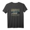 40Geburtstag Souvenir T-Shirt mit Frankfurt Skyline – Perfektes Geschenk für Reisende, Backpacker & Frankfurt-Fans