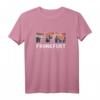 FFM Frankfurt Hessen mit Herzpuls T-Shirt – Beliebtes Souvenir und Andenken an die Stadt am Main