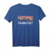 FFM Frankfurt Hessen mit Herzpuls T-Shirt – Beliebtes Souvenir und Andenken an die Stadt am Main