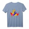 Frankfurt Skyline Bunte Farben Malerei Kunst Liebe T-Shirt – Fanartikel und Souvenir für Frankfurt-Liebhaber und Stadtfans