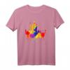 Frankfurt Skyline Bunte Farben Malerei Kunst Liebe T-Shirt – Fanartikel und Souvenir für Frankfurt-Liebhaber und Stadtfans