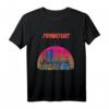 Frankfurt Retro Skyline T-Shirt | Frankfurt am Main Souvenir & Städtereise Outfit