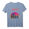 Frankfurt Retro Skyline T-Shirt | Frankfurt am Main Souvenir & Städtereise Outfit