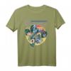 Äppler Apfelwein T-Shirt mit Frankfurt Skyline und Bembelorian Motiv – Lustiges Hessen-Design für Frankfurt- und Apfelwein-Fans, perfekt als Geschenk