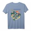 Äppler Apfelwein T-Shirt mit Frankfurt Skyline und Bembelorian Motiv – Lustiges Hessen-Design für Frankfurt- und Apfelwein-Fans, perfekt als Geschenk