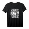 Straight Outta Frankfurt T-Shirt - Vintage Hessen FFM 069 mit Skyline & Römer, Perfekt für Frankfurt Fans & als Geschenk
