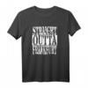 Straight Outta Frankfurt T-Shirt - Vintage Hessen FFM 069 mit Skyline & Römer, Perfekt für Frankfurt Fans & als Geschenk