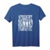 Straight Outta Frankfurt T-Shirt - Vintage Hessen FFM 069 mit Skyline & Römer, Perfekt für Frankfurt Fans & als Geschenk