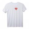 Frankfurt Skyline Herzschlag Fan T-Shirt – Ich Liebe Frankfurt Am Main mit Skyline, Sehenswürdigkeiten & EKG Motiv für stolze Frankfurter