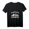 Damen Frankfurter Mädsche T-Shirt mit Skyline - Frankfurt Am Main FFM Hessen, Stolzes Outfit für Party, Festival & Alltag
