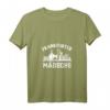 Damen Frankfurter Mädsche T-Shirt mit Skyline - Frankfurt Am Main FFM Hessen, Stolzes Outfit für Party, Festival & Alltag