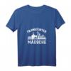 Damen Frankfurter Mädsche T-Shirt mit Skyline - Frankfurt Am Main FFM Hessen, Stolzes Outfit für Party, Festival & Alltag