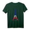 Eiffelturm Paris Frankreich Nationalflagge Souvenir T-Shirt - Lustiges Reisesouvenir & Geschenk für Fans und Liebhaber der Tricolore